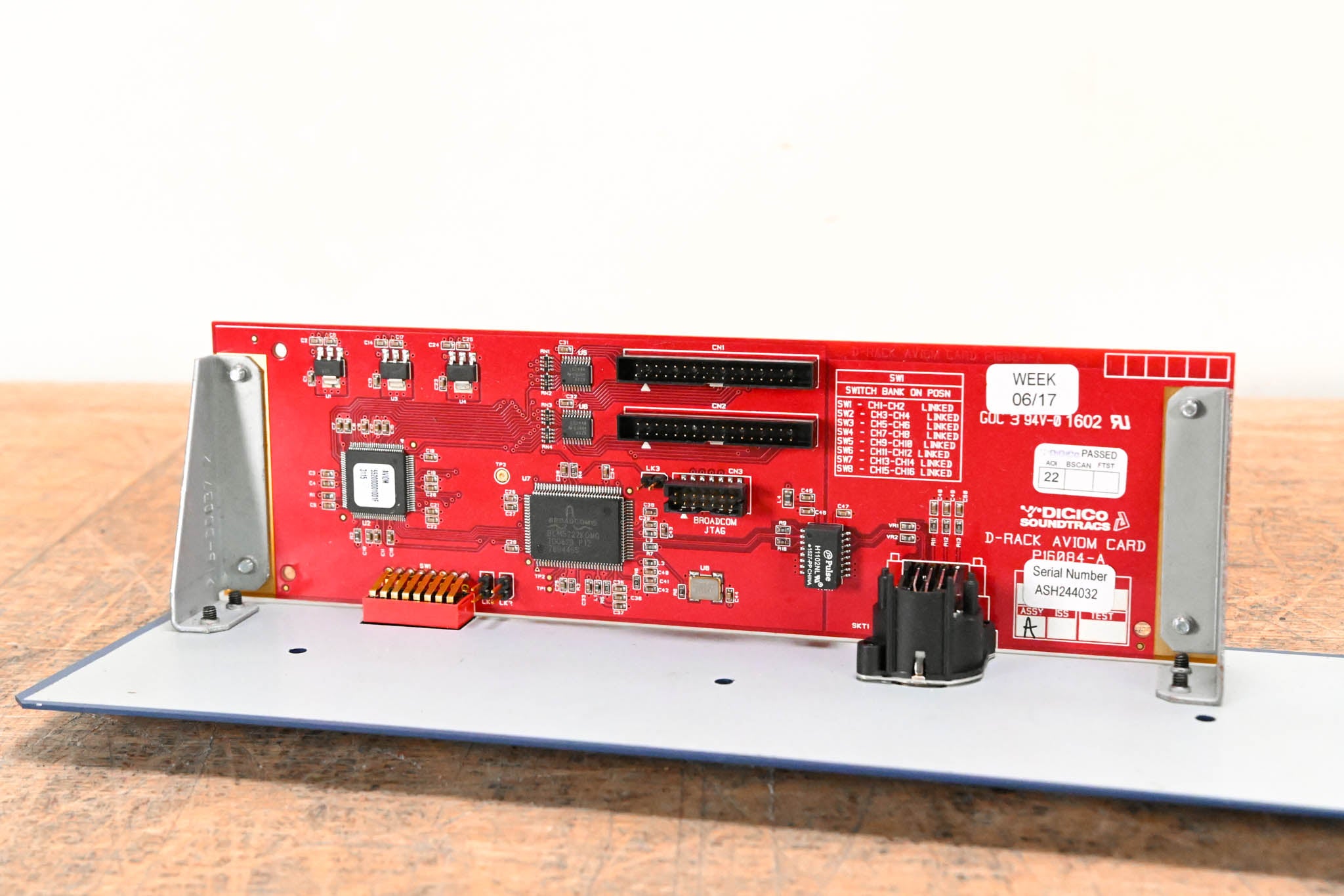 DiGiCo D-16c Aviom A-Net D-Rack Module