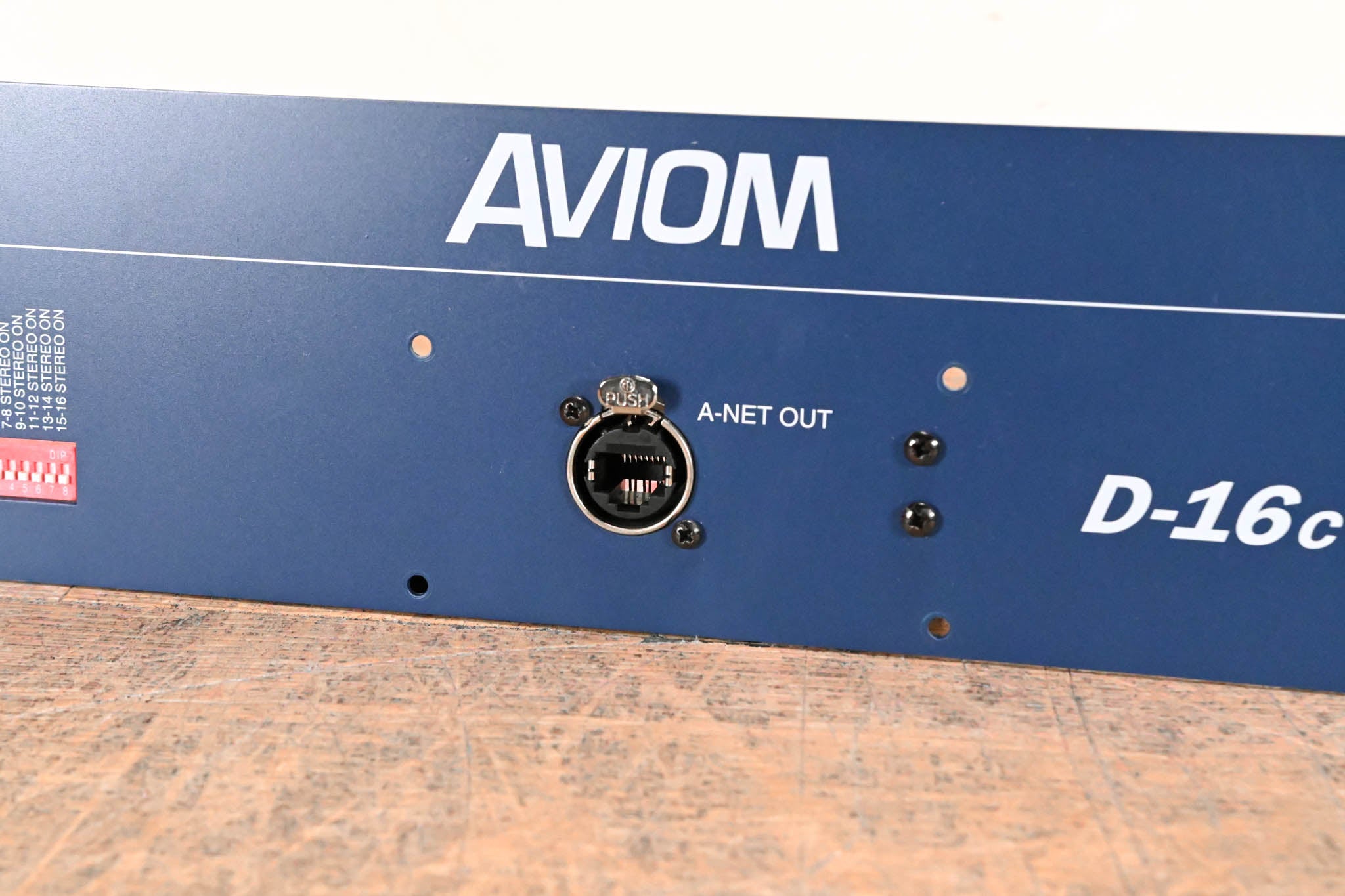DiGiCo D-16c Aviom A-Net D-Rack Module
